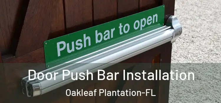 Door Push Bar Installation Oakleaf Plantation-FL
